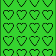 Heart Labels By The Sheet