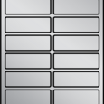 Étiquettes rectangulaires