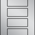 Étiquettes rectangulaires