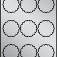 Scalloped Labels By The Sheet