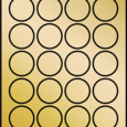 Étiquettes rondes