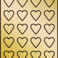 Heart Labels By The Sheet