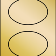 Oval Labels By The Sheet