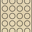 Étiquettes rondes