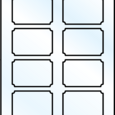 Scalloped Labels By The Sheet