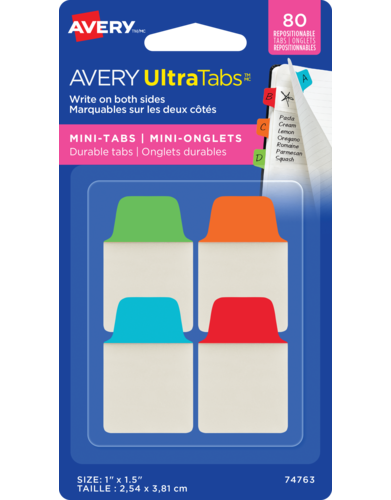 Avery UltraTabs&trade; Mini-Tabs