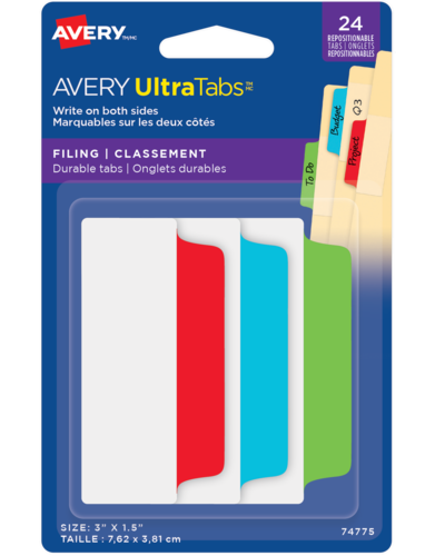 Avery UltraTabs™ Filing Tabs