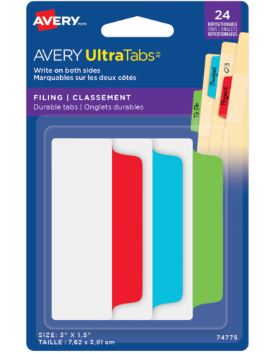 Avery UltraTabs&trade; Filing Tabs