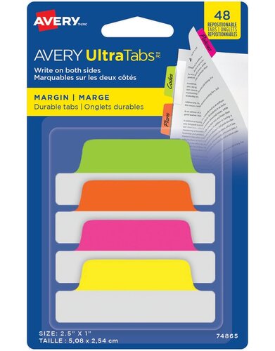 Avery UltraTabsMC Onglets de Marge