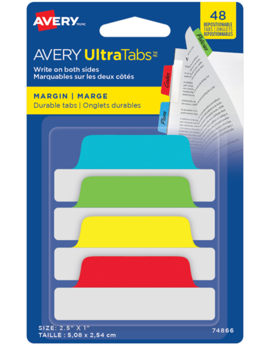 Avery UltraTabs&trade; Margin Tabs