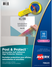 Post & Protect Paquet de 10