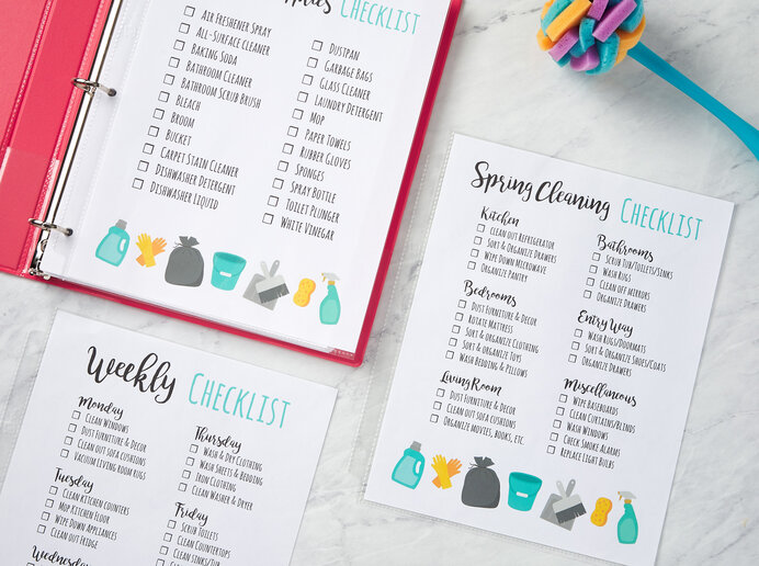 Cinq idées d’organisation pour simplifier votre ménage du printemps