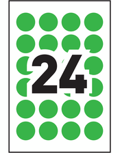 Avery&reg; Removable Colour Coding Labels Template
