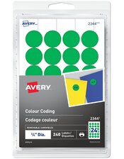 Removable Colour Coding Labels