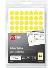 Removable Colour Coding Labels