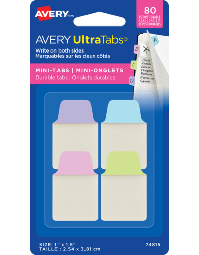 Avery UltraTabs&trade; Mini-Tabs