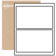 Étiquettes rectangulaires