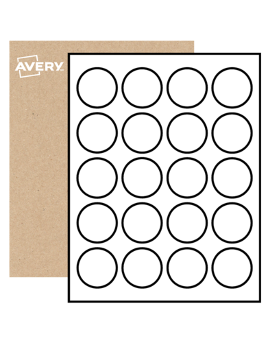 Round Labels By The Sheet