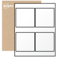Square Labels By The Sheet