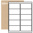 Étiquettes rectangulaires