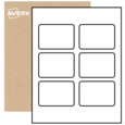Étiquettes rectangulaires