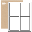 Étiquettes rectangulaires