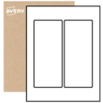 Étiquettes rectangulaires
