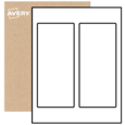 Étiquettes rectangulaires