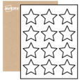 Star Labels By The Sheet