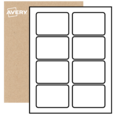 Étiquettes rectangulaires