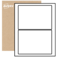 Étiquettes rectangulaires