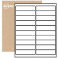 Étiquettes rectangulaires