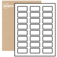 Étiquettes rectangulaires