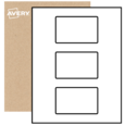 Étiquettes rectangulaires