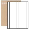 Étiquettes rectangulaires