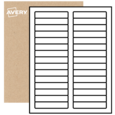 Étiquettes rectangulaires