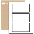 Étiquettes rectangulaires