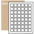 Square Labels By The Sheet