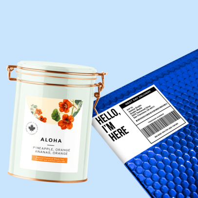White Rectangle Labels
