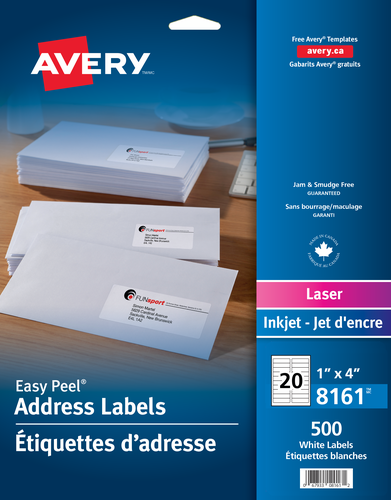 Avery® Étiquettes d'adresse 