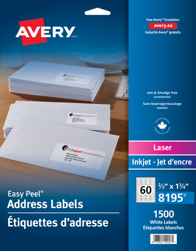 Avery® Étiquettes d'adresse 