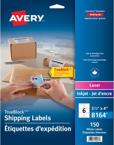 Avery® Étiquettes d'expédition 