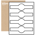 Étiquettes de bande par feuille