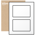 Étiquettes rectangulaires