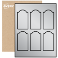 Arched Labels By The Sheet