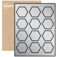Hexagon Labels By The Sheet