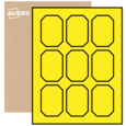 Emerald Labels By The Sheet