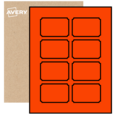 Étiquettes rectangulaires