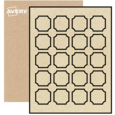 Square Labels By The Sheet