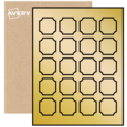 Square Labels By The Sheet